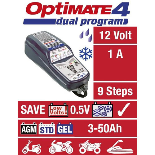 TecMate Tecmate Optimate 4 Dual Druppellader Tm340