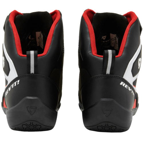 REV'IT! G-Force H2O Black Neon Red Motorcycle Shoe