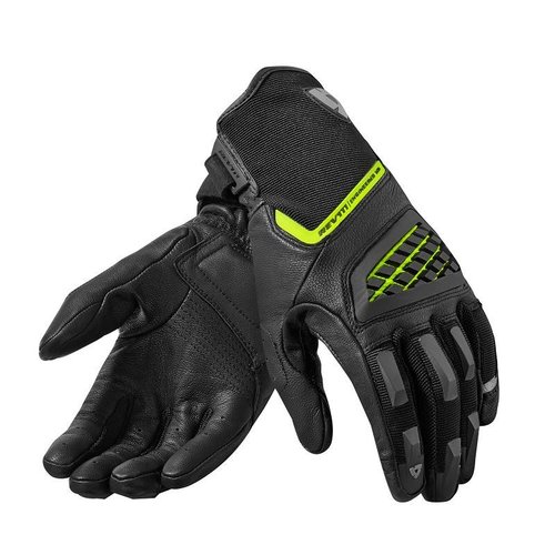 REV'IT! Neutron 3 Gloves Black-Neon Yellow