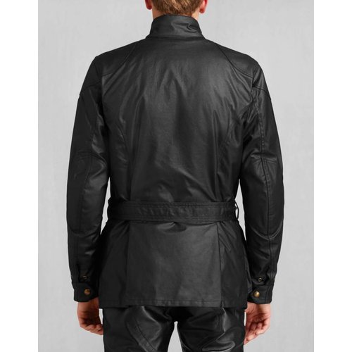 Classic Tourist Trophy motorcycle jacket Black