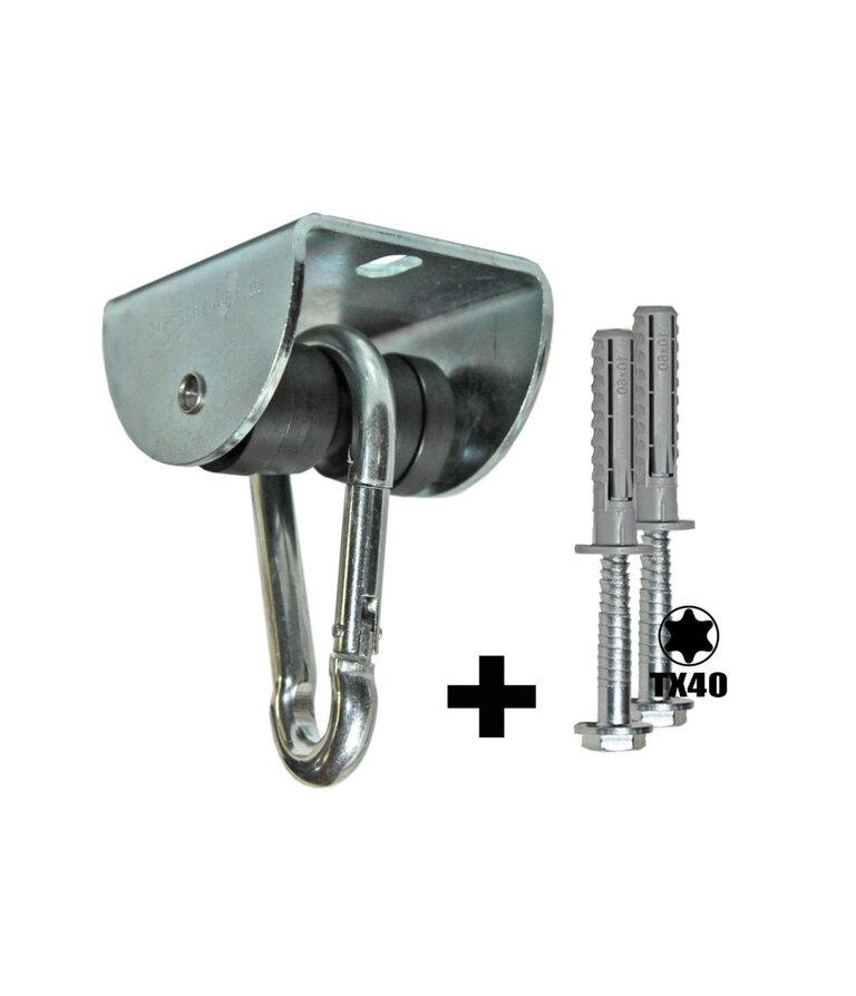 Schommelhaak Marathon basis voor beton