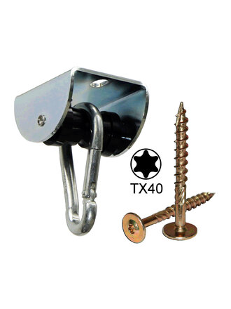 Schommelhaak Marathon basis voor hout