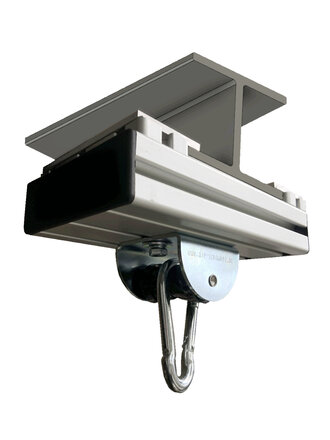 Klem Stalen H-Balk + Schommelhaak