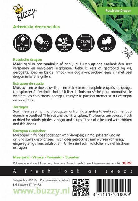 Dragon kruidenzaden Dragon kruidenzaden