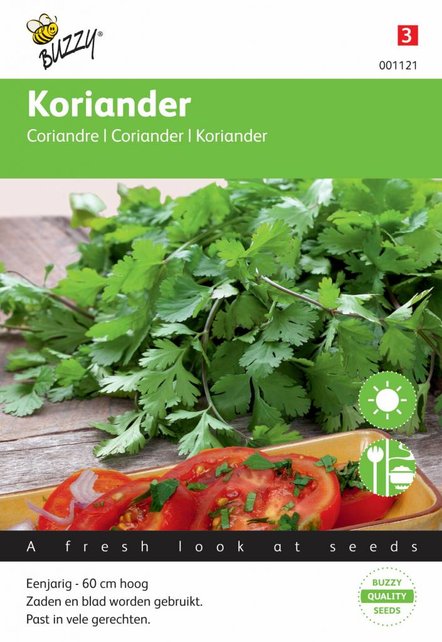 grootzadige koriander kruidenzaden