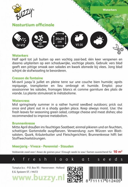 Waterkers kruidenzaden