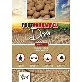 Pootaardappel Doré kopen – 1 kg zeer vroege aardappel