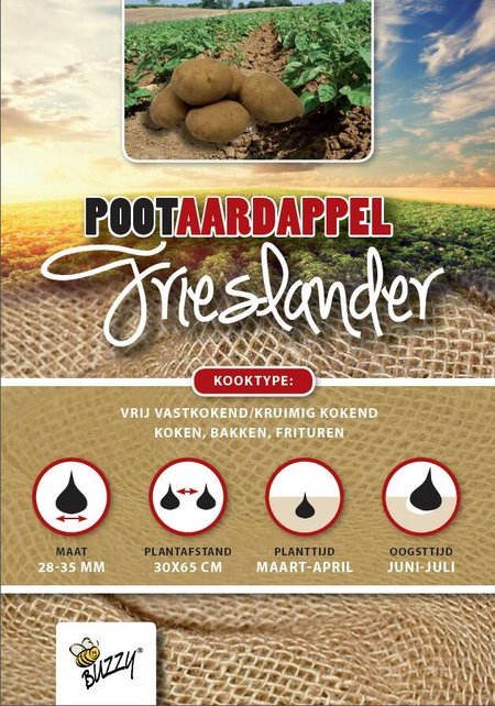 1 kilo Frieslander pootaardappel (zeer vroeg)