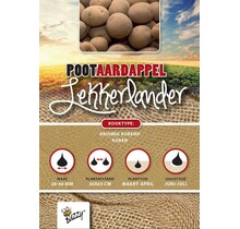 Pootaardappel Lekkerlander 1kg kopen – Vroege Consumptieaardappel