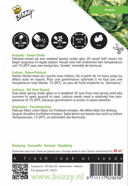 Kropsla groentezaden