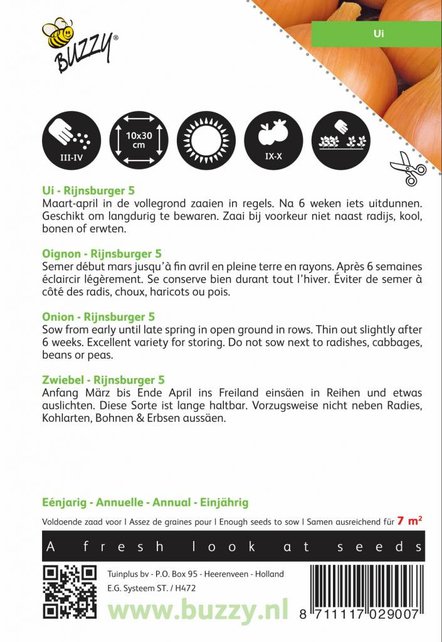 Ui Rijnsburger 5 zaden