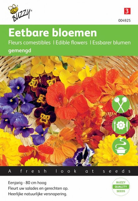 Mengsel Eetbare bloemen zaden