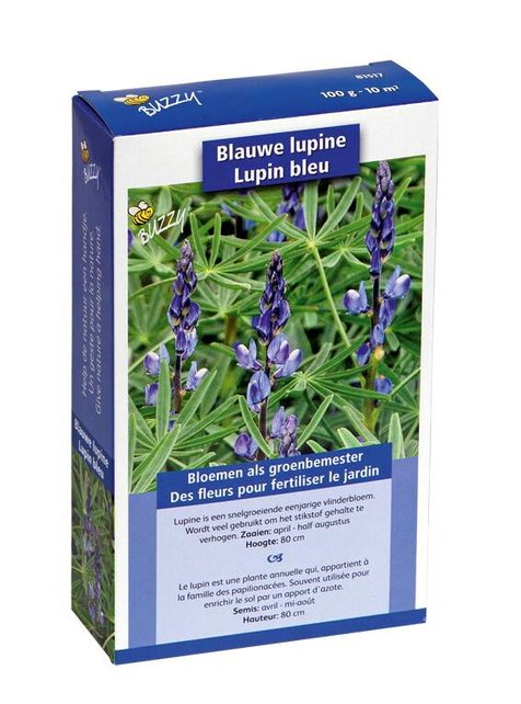 Groenbemester Lupine Blauwe Bittere 100 Gram Groenbemester Lupine Blauwe Bittere 100 Gram
