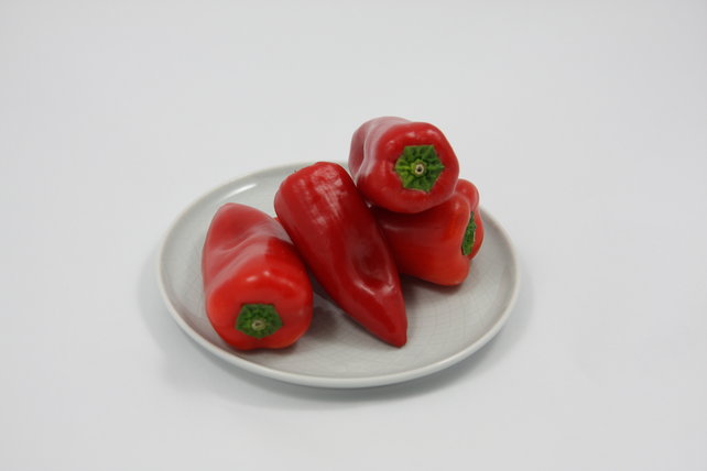 Snackpaprika rood planten