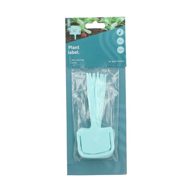 SOGO Labels + Zaadzakjehouder 12,5cm 10st