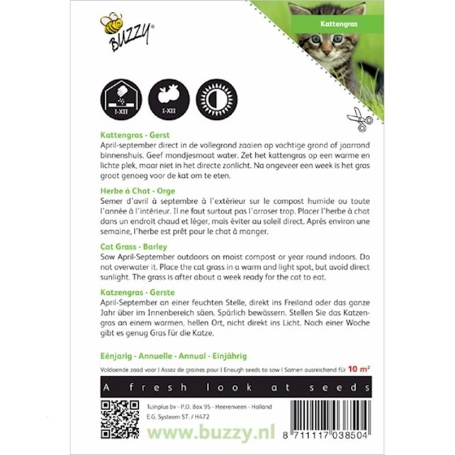 Kattengras Gerst