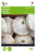 Pompoen Patisson - Custard White Pompoen Patisson - Custard White
