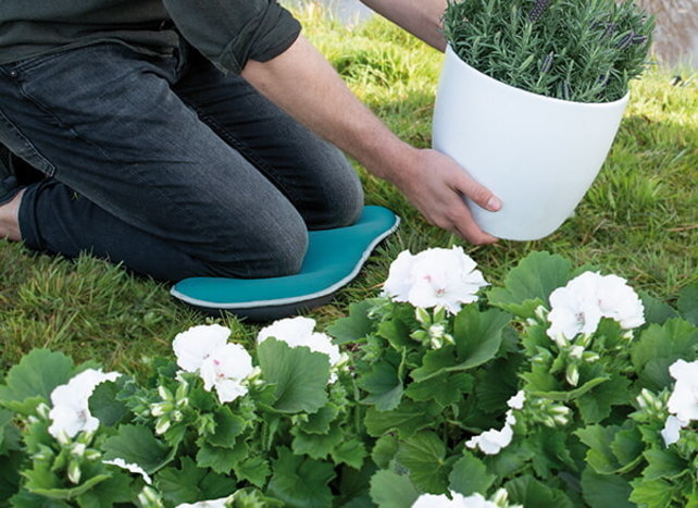 SOGO Knielkussen blauw SOGO Knielkussen blauw