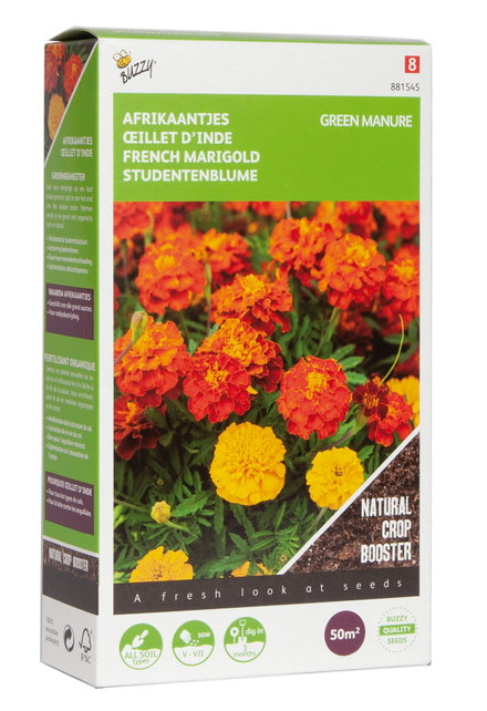 Groenbemester Afrikaantjes - Tagetes (50g)