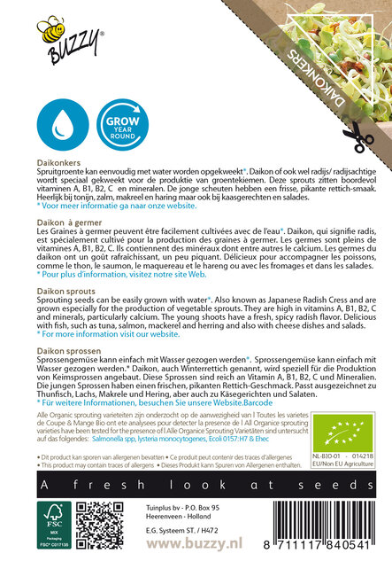 Sprouting Daikonkers