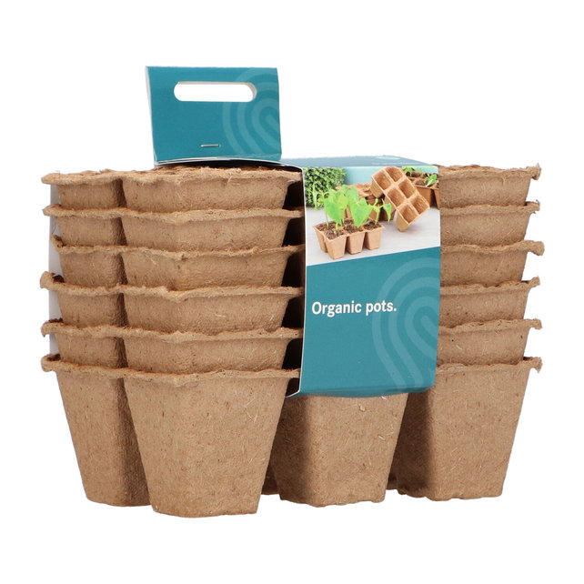 SOGO Biologische kweekpotjes 4x4cm