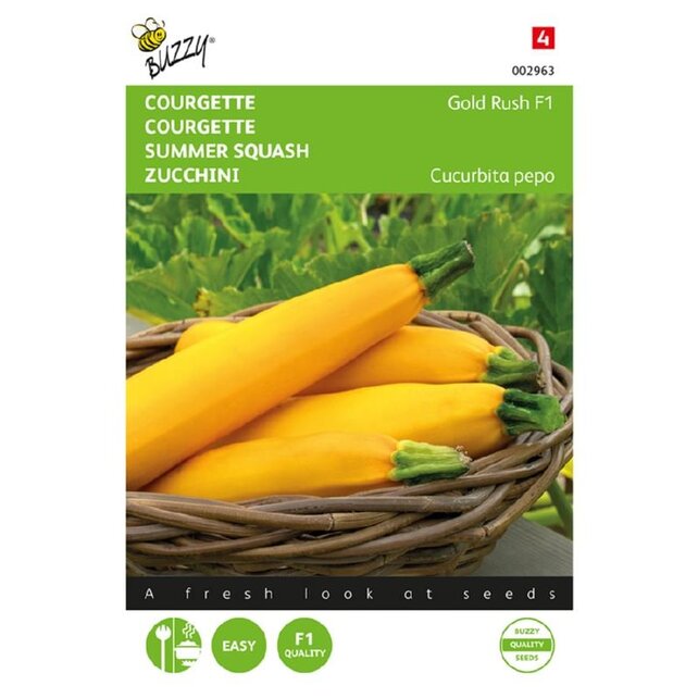 Courgette Gold Rush F1 zaden