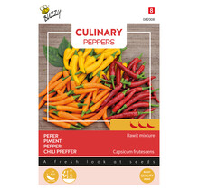 Buzzy® Rawit Mix Peperzaden – Piri Piri / Bird’s Eye Chili – 3/5 Pittig – Voor Kas & Tuin