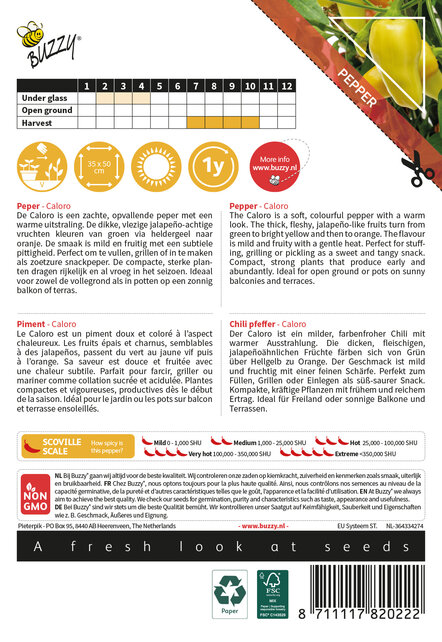 Serrano Peperzaden – Mexicaanse Chili 2/5