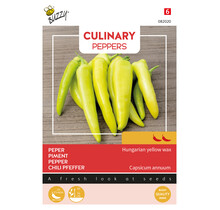 Buzzy® Hungarian Yellow Wax Peperzaden – Milde Gele Chili 2/5 – Voor Grillen, Vullen & Inleggen
