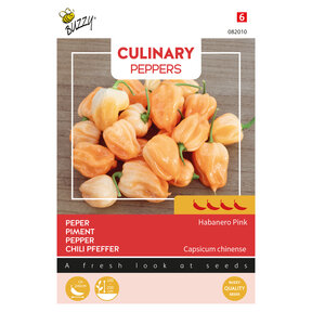 Habanero Pink Peperzaden – Zeer Hete Chili 4/5 – Elegante Roze Habanero