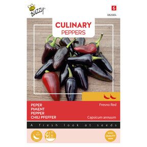 Fresno Red Peperzaden – Mild Pittige Chili 2/5