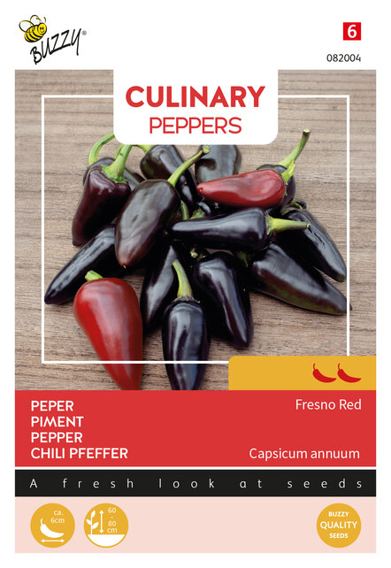 Fresno Red Peperzaden – Mild Pittige Chili 2/5