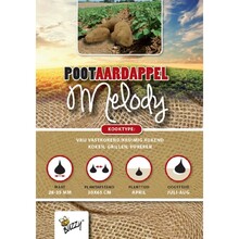 Pootaardappel Melody 1kg kopen – Vastkokend & Kookaardappel | Buzzy Pootgoed