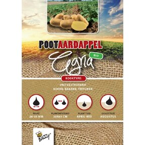 Bio pootaardappel Agria kopen – 1 kg biologisch pootgoed frietaardappel