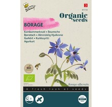 Komkommerkruid BIO Zaden kopen | Biologische kruiden moestuin