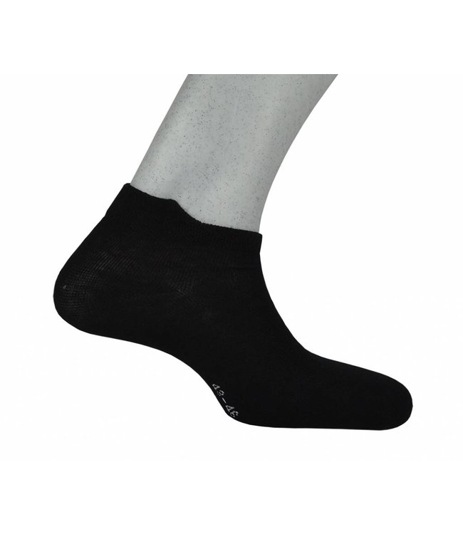 Teckel 3 paar katoenen enkelsokken naadloos