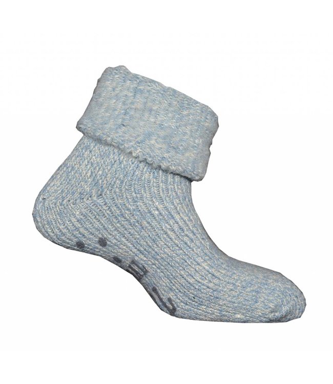 Apollo Dikke huissok wol met antislip