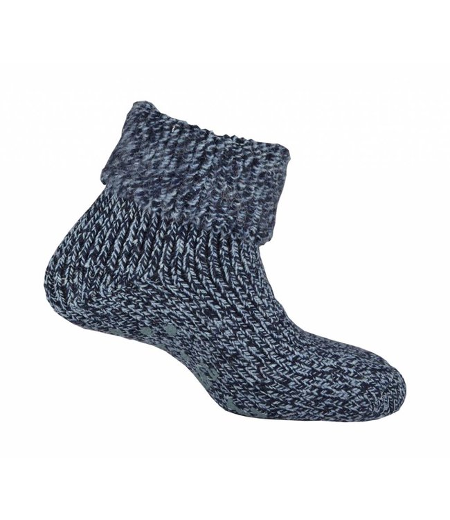 Apollo Dikke huissok wol met antislip