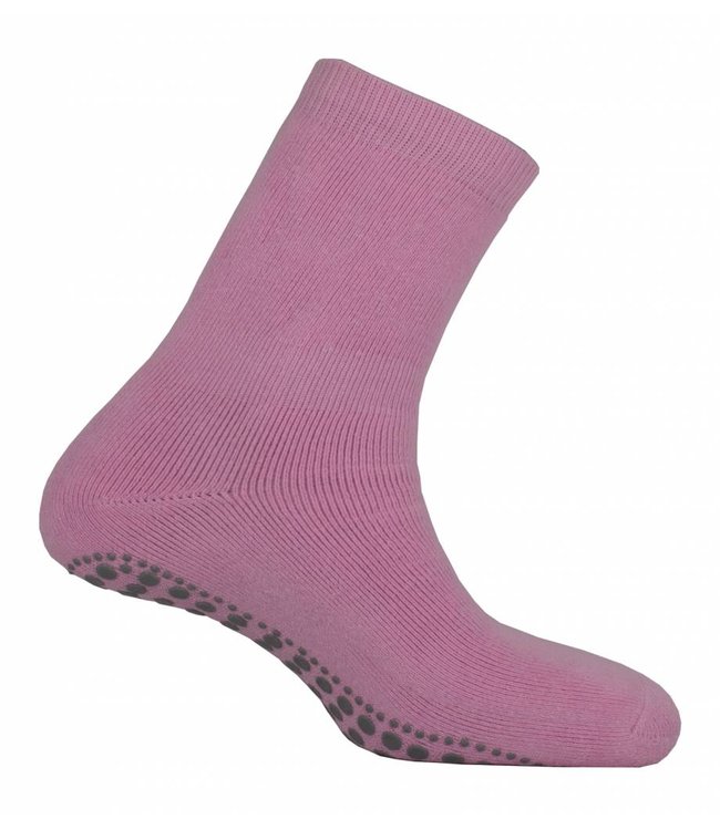 Basset katoenen huissok met stevige antislipzool