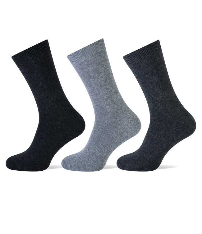 Teckel Teckel katoenen sokken 3 paar naadloos