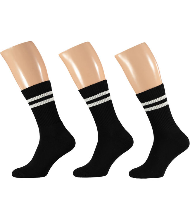 Apollo Sportsokken met hippe strepen 3 paar