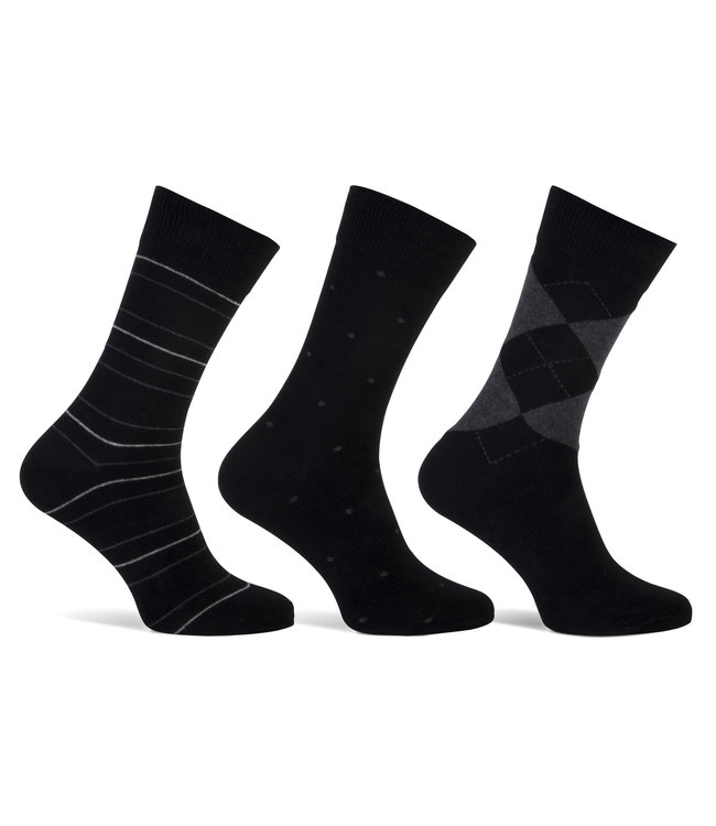 Teckel Nette herensokken katoen set van 3 paar