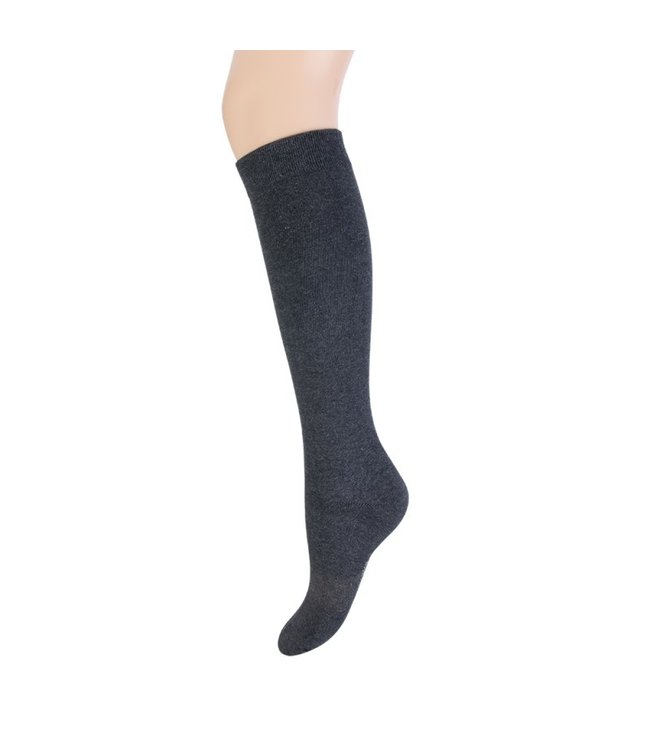 Yellow moon Katoenen kinder kniekousen volledig naadloos