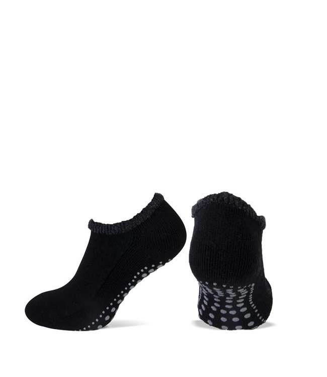 Teckel Wollen huissokken met antilslip