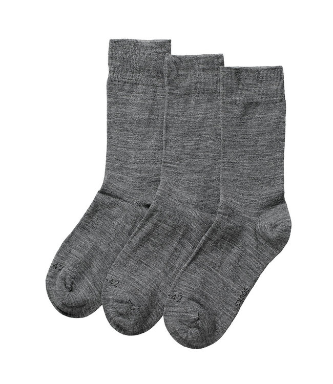 Apollo Luxe merino wollen sokken volledig naadloos 3 paar
