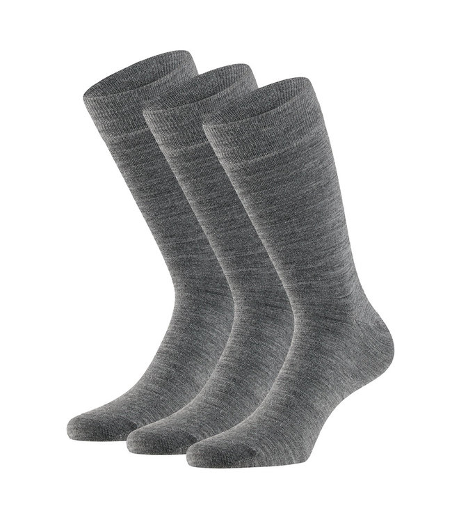 Apollo Luxe merino wollen sokken volledig naadloos 3 paar