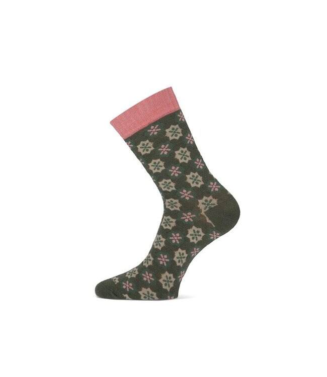 Teckel Vrolijke damessokken geribbeld volledig naadloos 3 paar