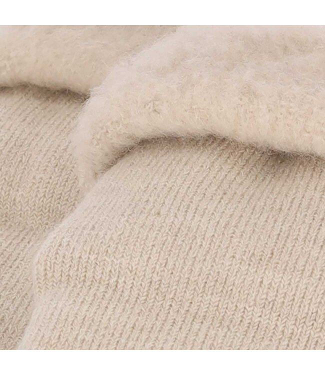 Apollo Wollen pantoffels met stevige zool