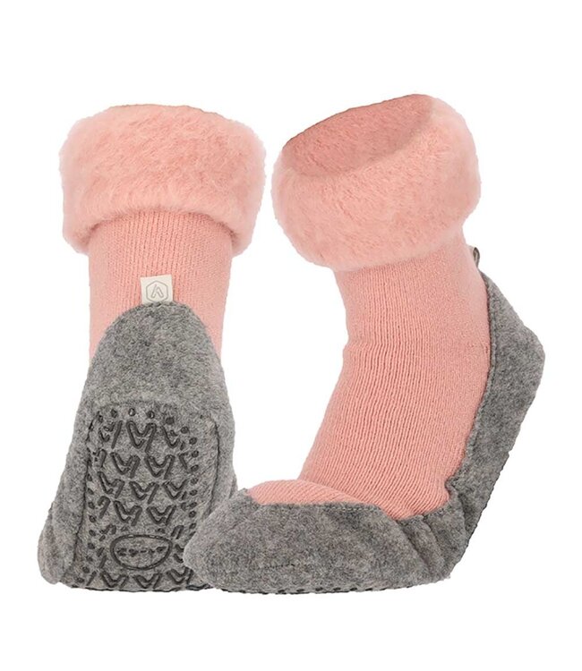 Apollo Wollen pantoffels met stevige zool