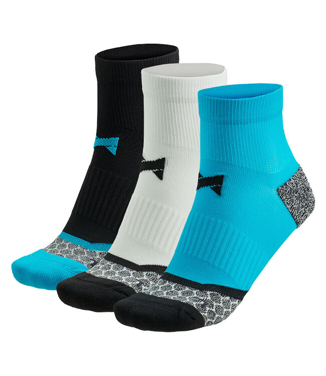 Xtreme sockswear Hardloopsokken volledig naadloos 3 paar